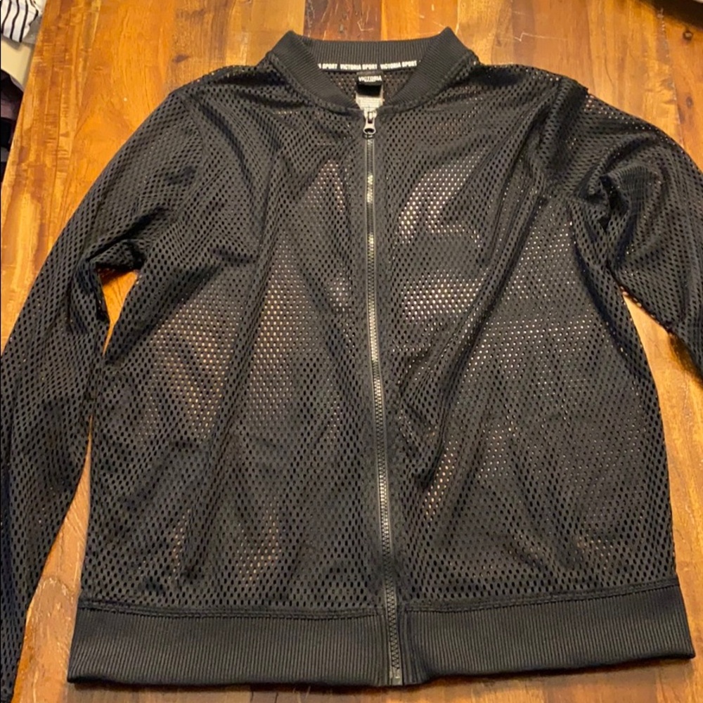 Sporting mesh black jacket - Picture 2 of 5